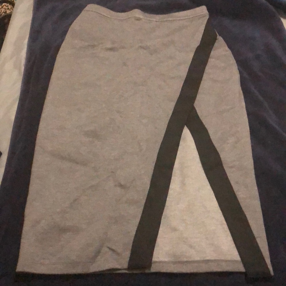 Bebe asymmetrical skirt size 8